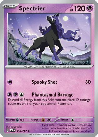 Spectrier (98) - ME Ascended Heroes Holofoil - Rare