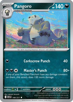 Pangoro (140) - ME Ascended Heroes - Uncommon