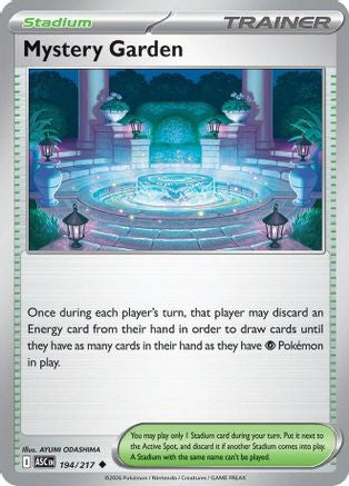 Mystery Garden (194) - ME Ascended Heroes Reverse Holofoil - Uncommon