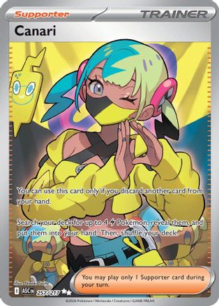 Canari (257/217) - ME Ascended Heroes Holofoil - Ultra Rare