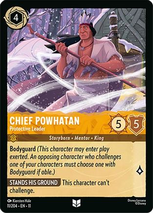 (011/204) Chief Powhatan - Protective Leader - Winterspell Normal