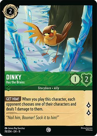 (078/204) Dinky - Has the Brains - Winterspell Normal
