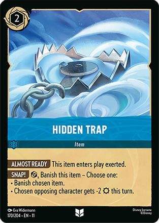 (170/204) Hidden Trap - Winterspell Normal
