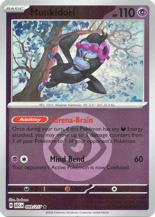 Munkidori (Energy Symbol Pattern) (99/null) - ME Ascended Heroes Reverse Holofoil - Rare