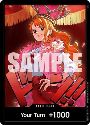 DON!! Card (Nami) - Extra Booster: One Piece Heroines Edition Normal