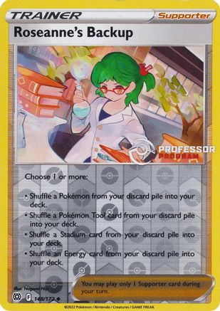 Roseanne's Backup (148) - Professor Program Promos Reverse Holofoil - Uncommon