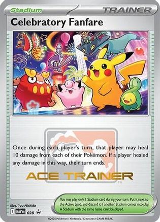 Celebratory Fanfare (Ace Trainer) (28/null) - ME Mega Evolution Promo - Promo