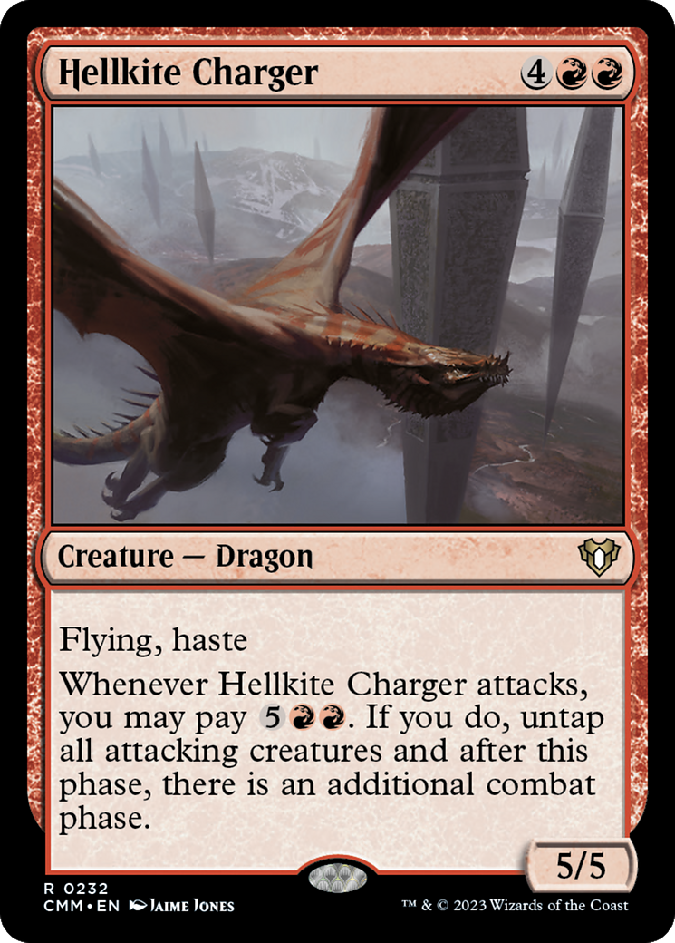 Hellkite Charger (CMM-232) - Commander Masters Foil