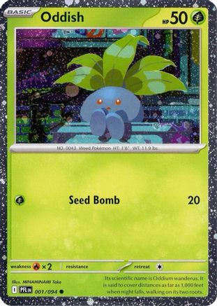 Oddish (Cosmos Holo) (1/null) - Miscellaneous Cards & Products Holofoil - Common