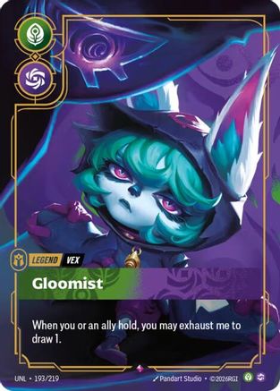 (193/219) Vex - Gloomist - Unleashed Foil