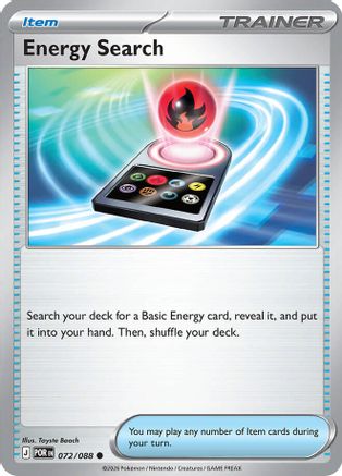 Energy Search (72/null) - ME03 Perfect Order - Common