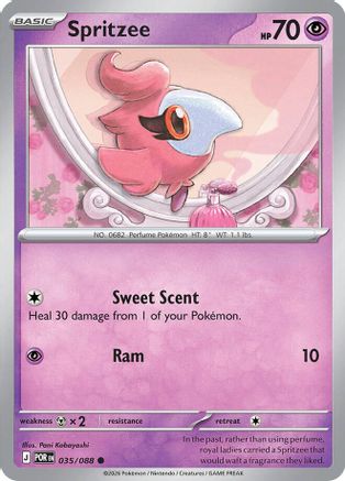 Spritzee (35/null) - ME03 Perfect Order - Common
