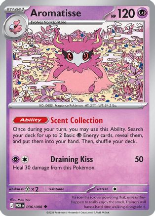 Aromatisse (36/null) - ME03 Perfect Order Reverse Holofoil - Uncommon