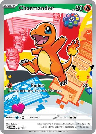 Charmander (38) - ME Mega Evolution Promo Holofoil - Promo
