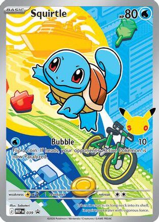 Squirtle (39) - ME Mega Evolution Promo Holofoil - Promo