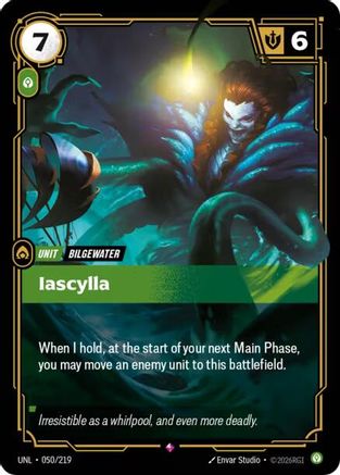 (050/219) Iascylla - Unleashed Foil