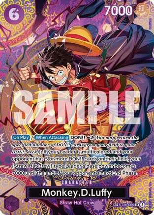 (ST26-005) Monkey.D.Luffy (SP) - Adventure on Kami's Island - Foil