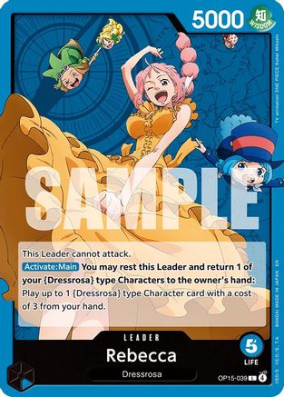 (OP15-039) Rebecca - Adventure on Kami's Island - Normal