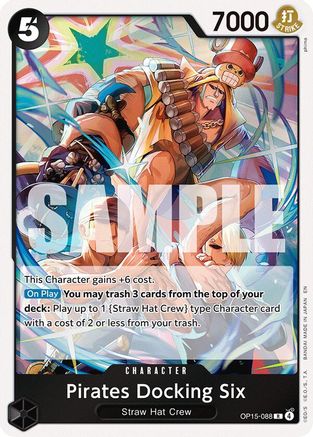 (OP15-088) Pirates Docking Six - Adventure on Kami's Island - Foil