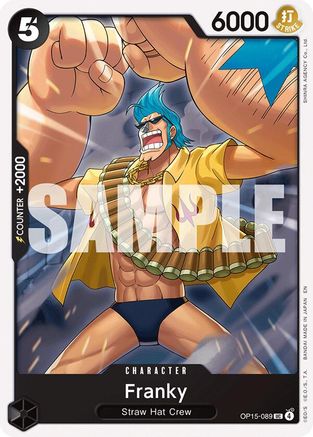 (OP15-089) Franky - Adventure on Kami's Island - Normal