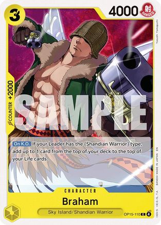 (OP15-110) Braham - Adventure on Kami's Island - Normal