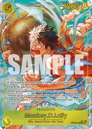 (OP15-119) Monkey.D.Luffy (Alternate Art) - Adventure on Kami's Island - Foil