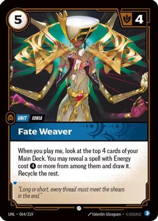 (064/219) Fate Weaver - Unleashed