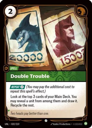 (032/219) Double Trouble - Unleashed
