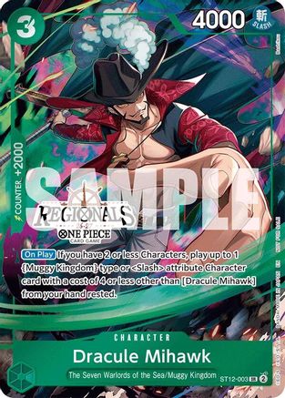 (ST12-003) Dracule Mihawk (Regional Participation Pack 2026 Vol.1) - One Piece Promotion Cards Foil