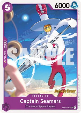 (OP15-062) Captain Seamars - Adventure on Kami's Island Release Event Cards - Normal