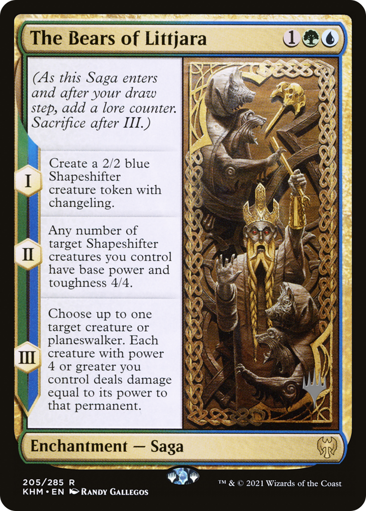 The Bears of Littjara (PPKHM-205) - Kaldheim Promos (Promo Pack)