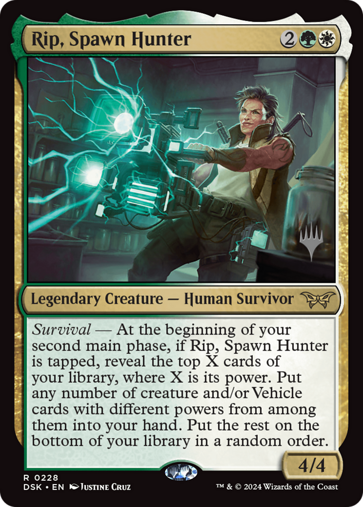 Rip, Spawn Hunter (PPDSK-228) - Duskmourn: House of Horror Promos (Promo Pack)