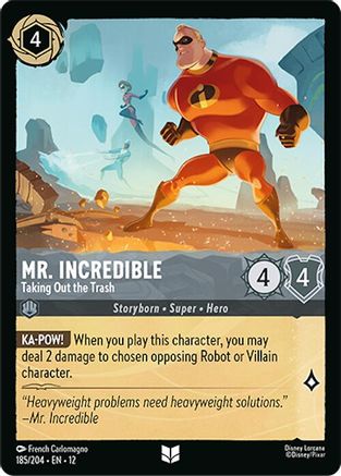 (185/204) Mr. Incredible - Taking Out the Trash - Wilds Unknown Normal