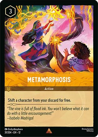 (031/204) Metamorphosis - Wilds Unknown Cold Foil