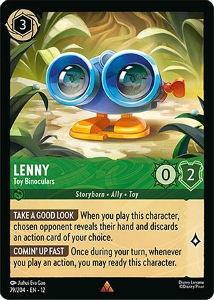 (079/204) Lenny - Toy Binoculars - Wilds Unknown Cold Foil