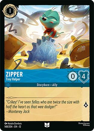 (148/204) Zipper - Tiny Helper - Wilds Unknown Normal