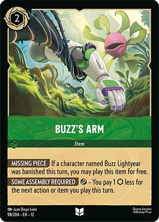 (098/204) Buzz's Arm - Wilds Unknown Cold Foil