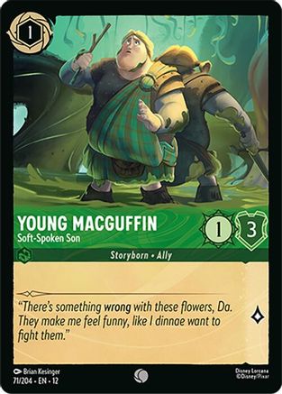 (071/204) Young MacGuffin - Soft-Spoken Son - Wilds Unknown Normal