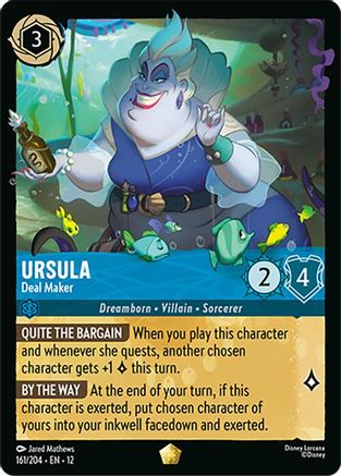 (161/204) Ursula - Deal Maker - Wilds Unknown Normal