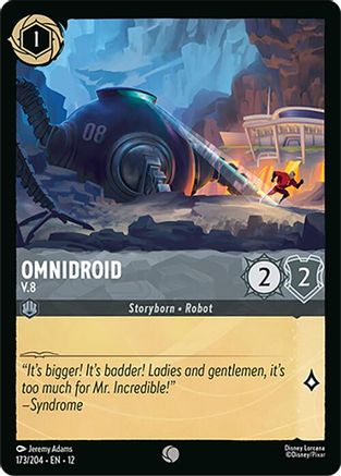 (173/204) Omnidroid - V.8 - Wilds Unknown Cold Foil