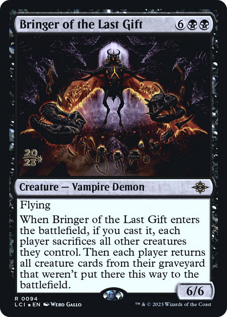 Bringer of the Last Gift (PRE-094) - The Lost Caverns of Ixalan Promos (Prerelease) Foil