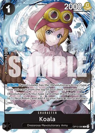 (OP12-086) Koala (Welcome Pack 2026 Vol.1) - One Piece Promotion Cards - Normal
