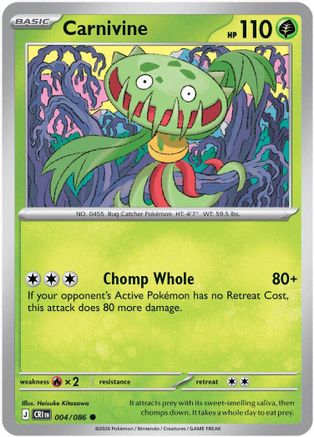 Carnivine (4/null) - ME04 Chaos Rising - Common
