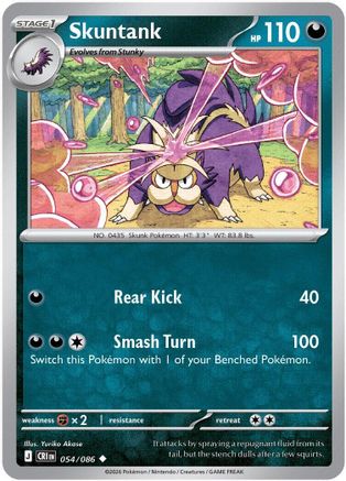 Skuntank (54/null) - ME04 Chaos Rising - Uncommon