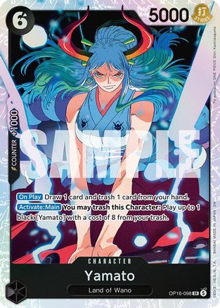 (OP16-098) Yamato (098) - The Time of Battle - Foil