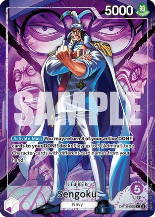 (OP16-060) Sengoku (Alternate Art) - The Time of Battle - Foil