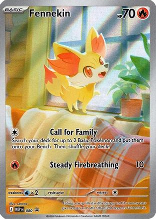 Fennekin (80/null) - ME Mega Evolution Promo Holofoil - Promo