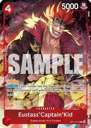 (OP14-014) Eustass"Captain"Kid (Premium Card Collection -Best Selection Vol. 6-) - One Piece Promotion Cards - Foil