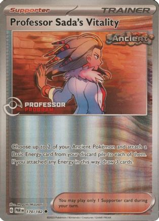 Professor Sada's Vitality (170/182) - Professor Program Promos Reverse Holofoil - Uncommon