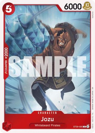 (ST30-005) Jozu - Starter Deck EX: Luffy & Ace - Normal